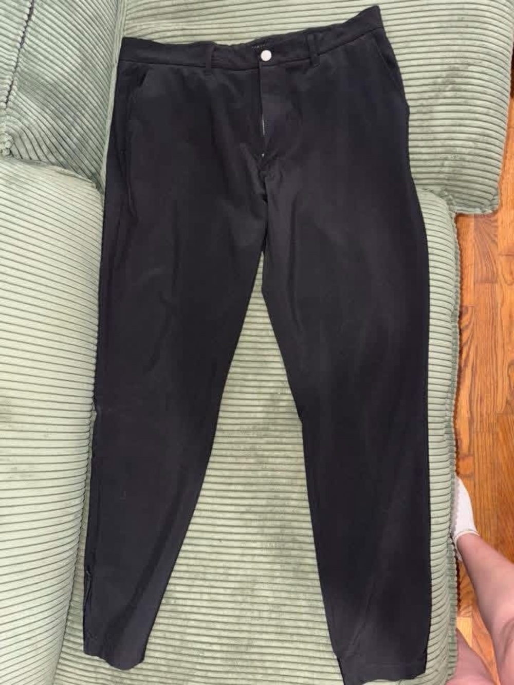 Black Primo Men's Golf Jogger Pants